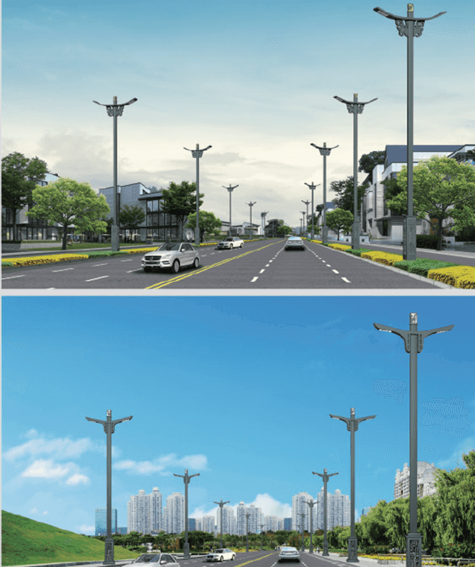 DL-LED-008/DL-LED-009 Światła uliczne LED o dużej mocy