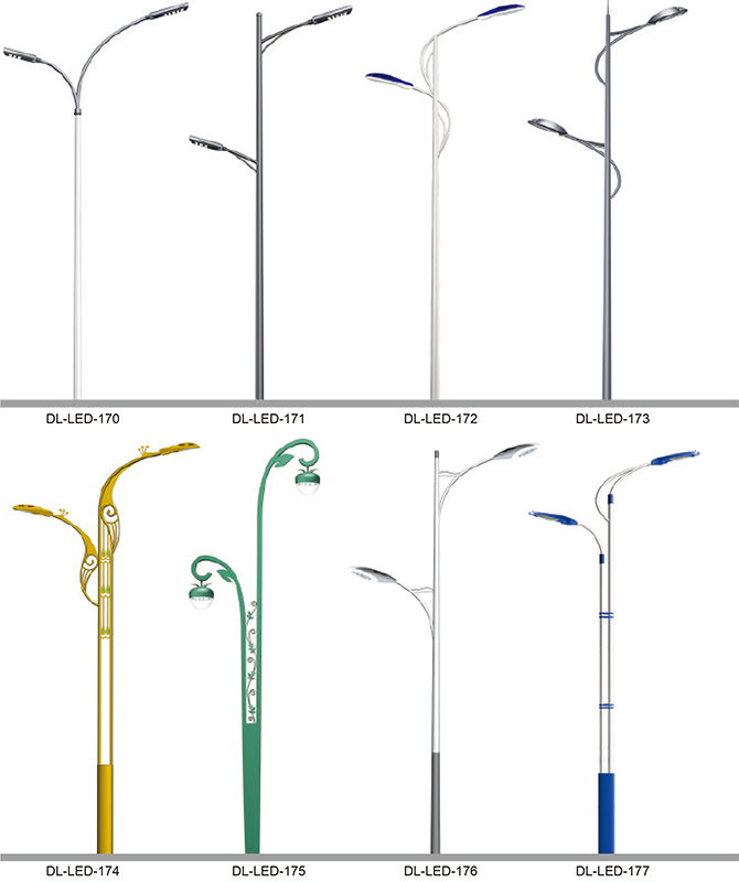 LED-170 ~ LED-177 Światła uliczne LED o dużej mocy