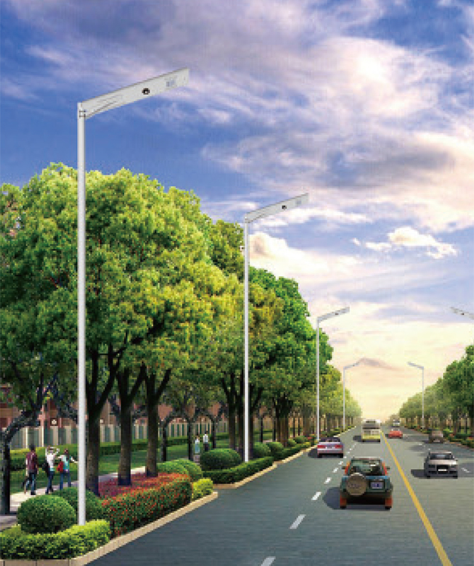 Tyn-057 Zintegrowane światło słoneczne